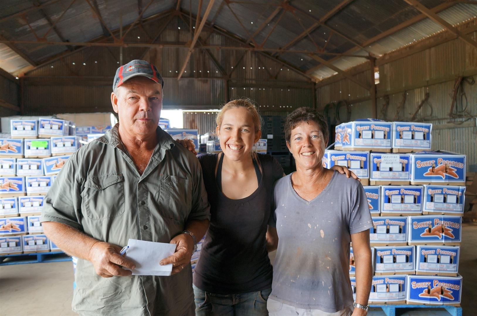 Último dia de trabalho em Bundaberg