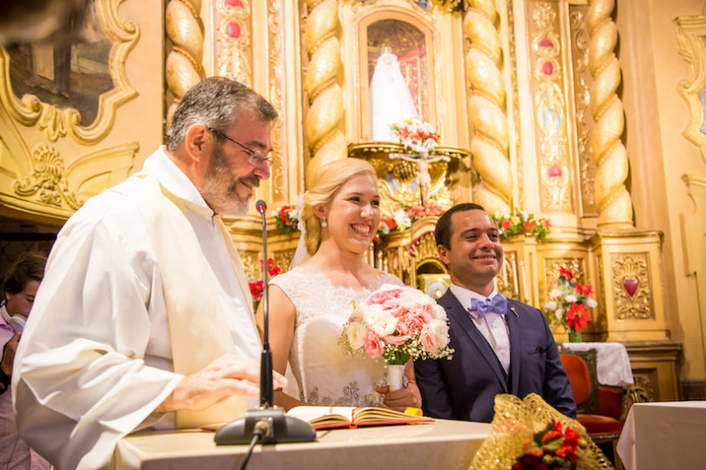 Momento especial casando na Argentina