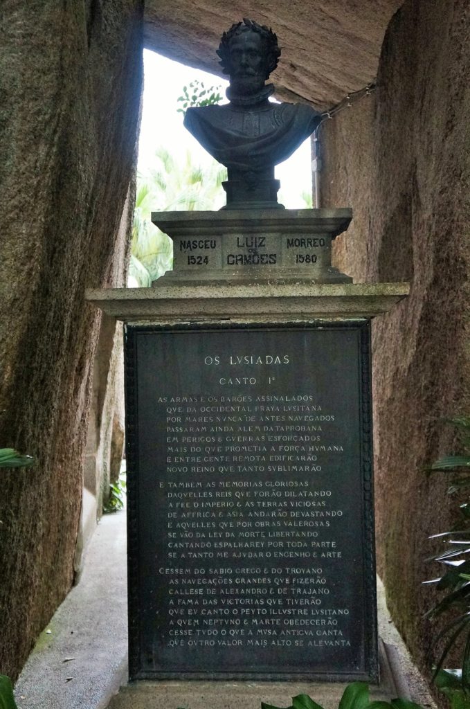 Jardim de Luis de Camoes em Macau
