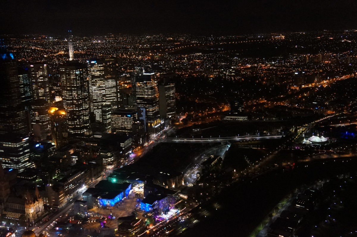 Eureka Skydeck view