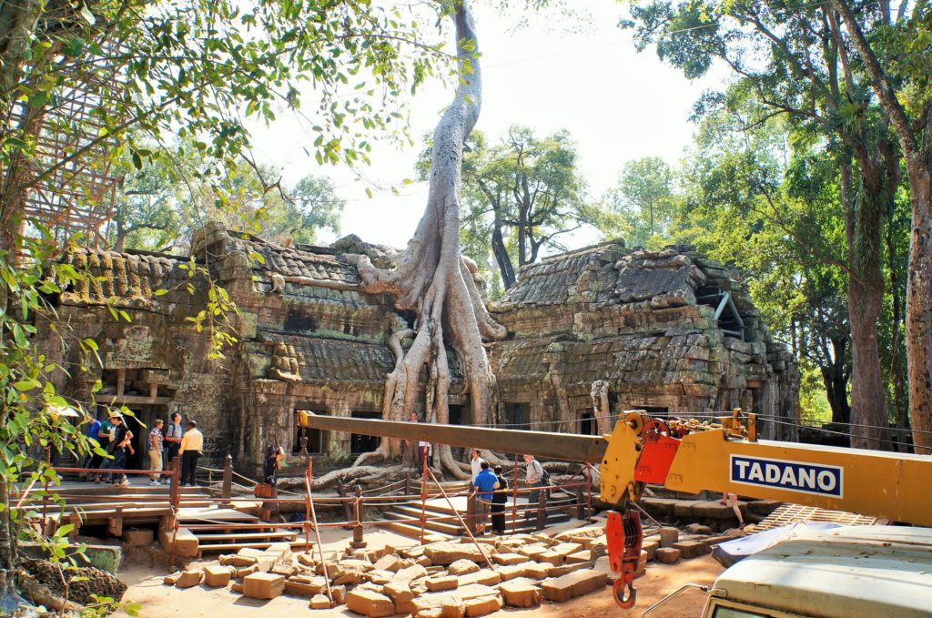 Ta Prohm em obras