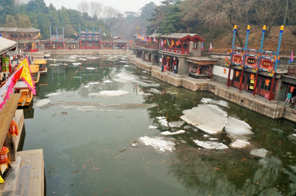 Rua Suzhou no Palácio de Verão 