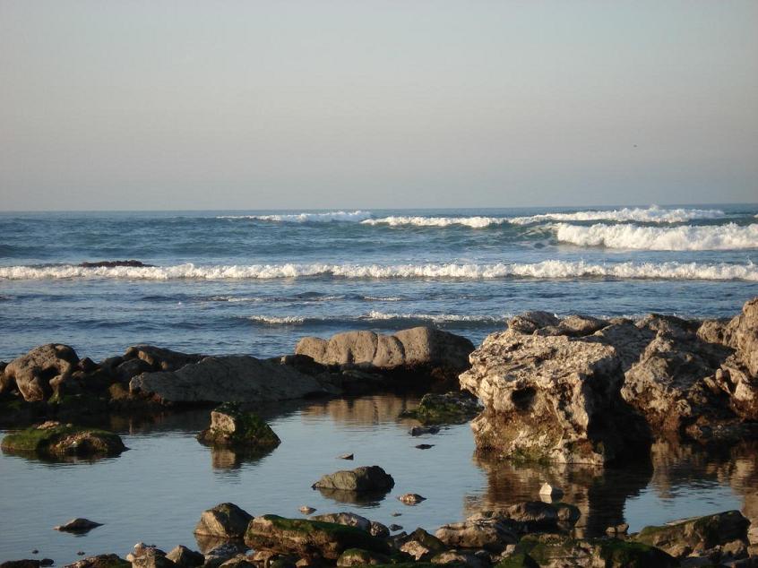 Lindas praia em Bidart