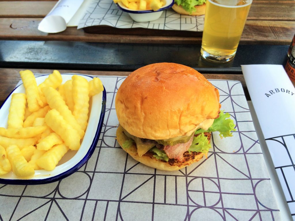 Um dos melhores hamburguês - Arbory em Melbourne