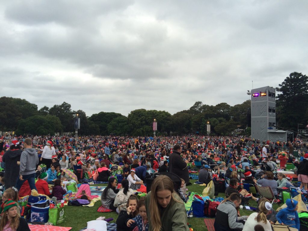 Carols in the Domain - Natal em Sydney