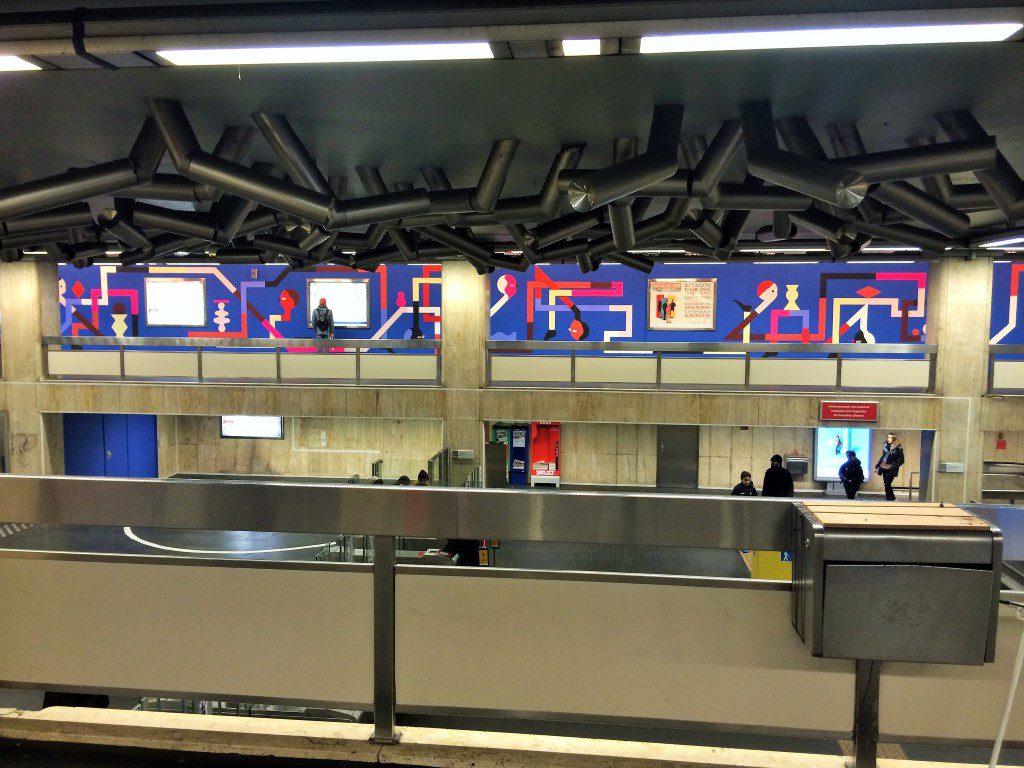 como se locomover em Bruxelas - estação de metro