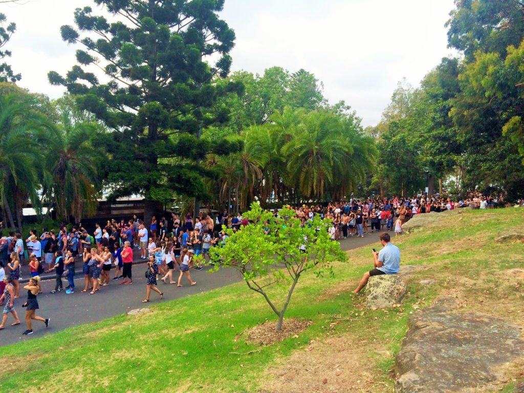 Onde não passar o Ano Novo em Sydney: filas gigantescas