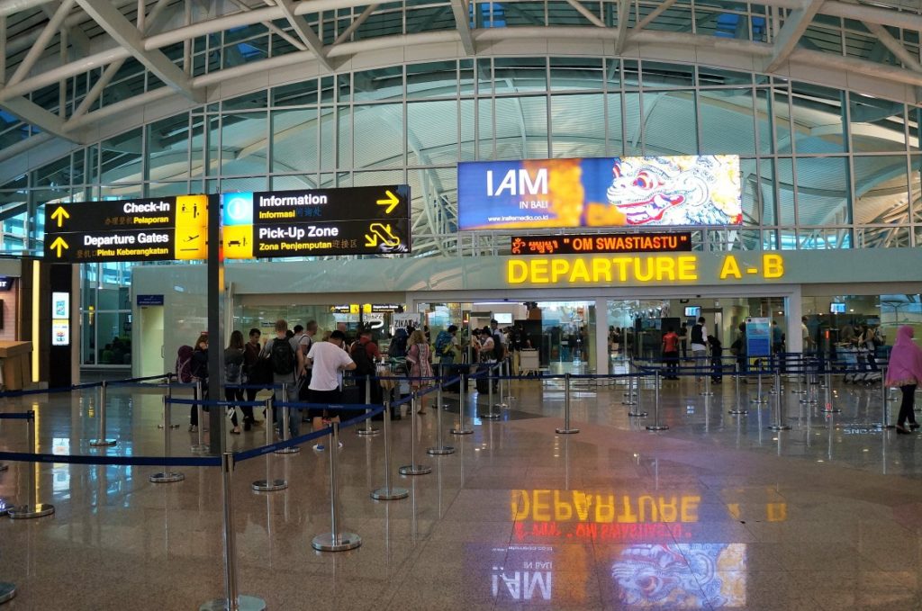 Aeroporto Internacional de Bali - entrada A e B