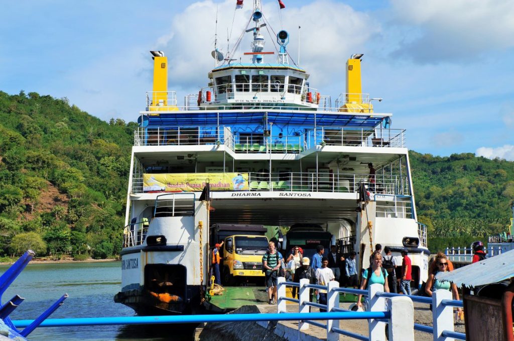Ilhas Gili em Lombok - Ferry devagar