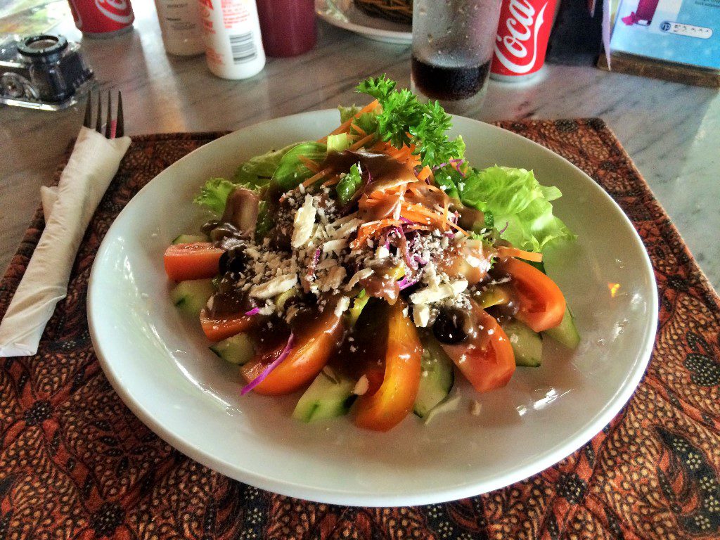 O que fazer em Sanur - salada perigosa