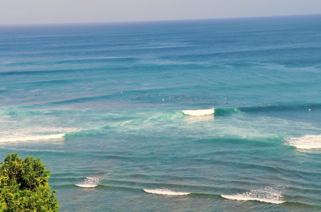 Uluwatu e suas ondas