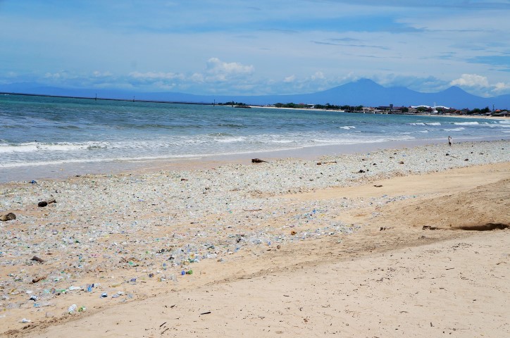 Antes de visitar Bali - lixo por todos os lados