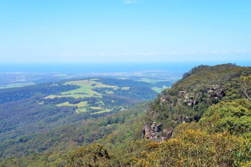 região de Illawarra - linda vista