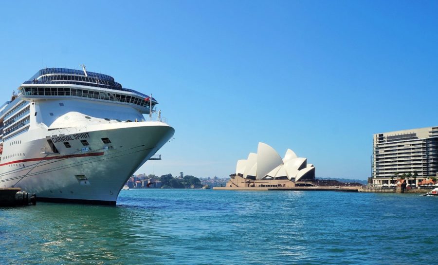 Cruzeiro barato saindo de Sydney - visual com o Opera