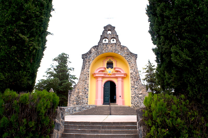 Entrada da capela