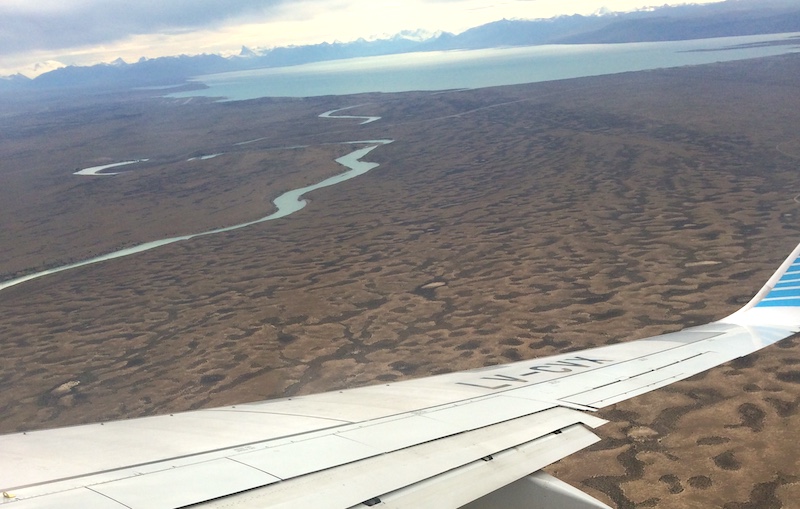 Chegando no Aeroporto de El Calafate