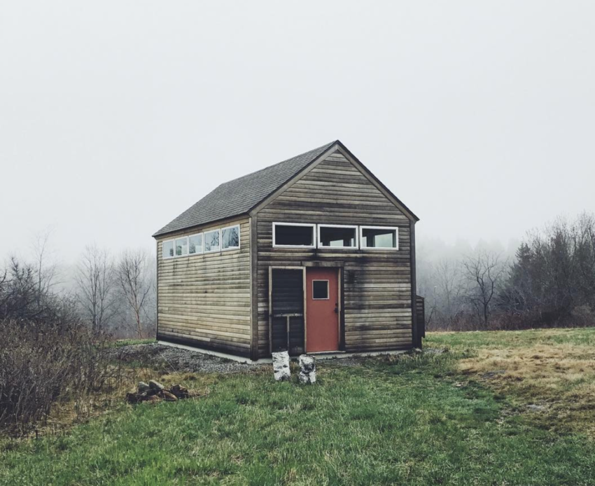 Entrar nos Estados Unidos por Maine - linda paisagem foto do Instagram dio Ben