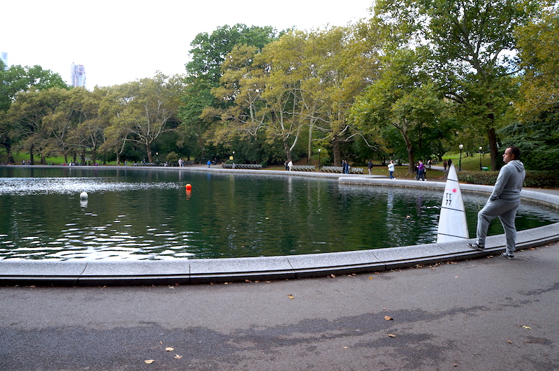 Conservatory Water - Central Park em Nova York