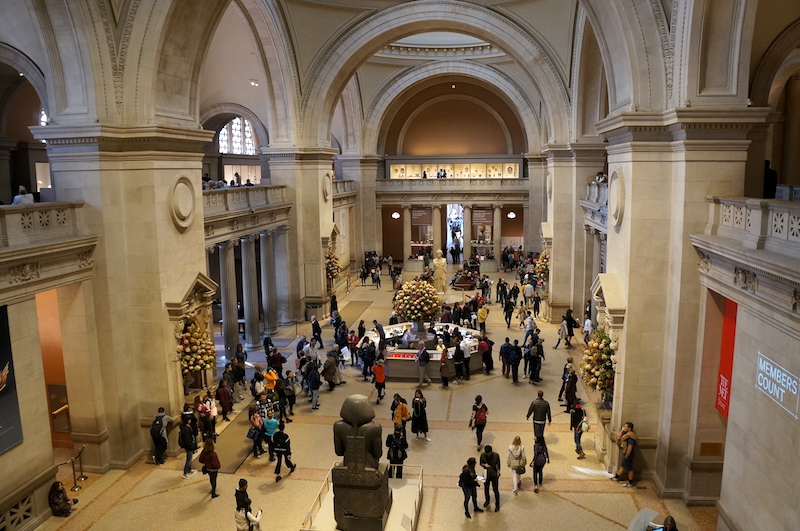 Museu Metropolitano de Arte de Nova York - Salão principal do museu