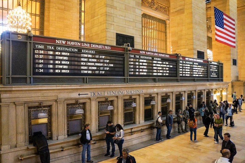 Estilo do Estação Grand Central em Nova York