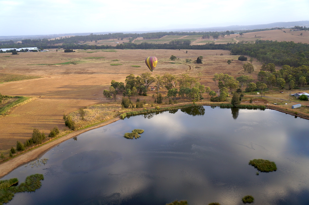 Voo de balão em Hunter Valley