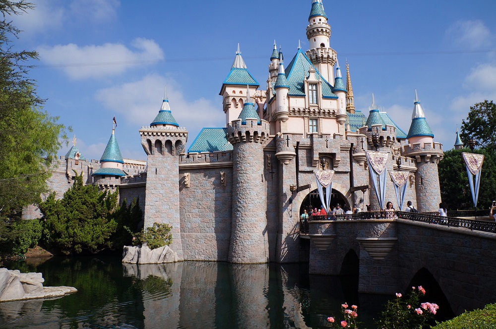 Castelo da Bela Adormecida em Los Angeles