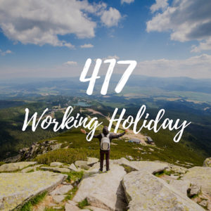 417 Working Holiday Visa na Austrália