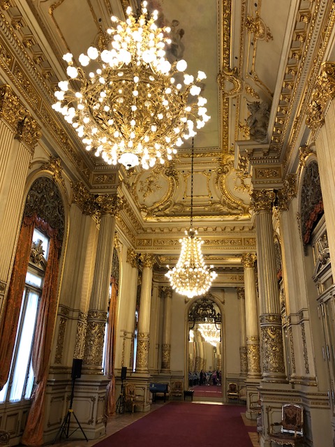 Sala dourada do Teatro Cólon