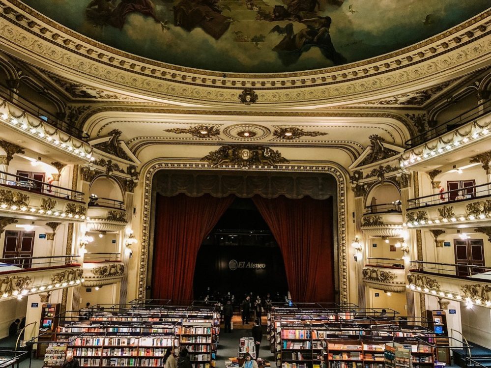 Livraria El Ateneo em Buenos Aires