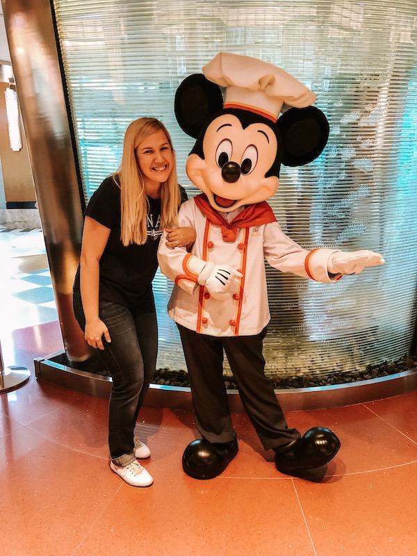 Giulia Sampogna e Mickey em Hong Kong