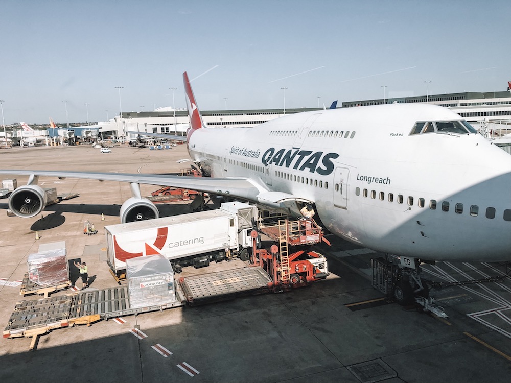 Voar com a Qantas