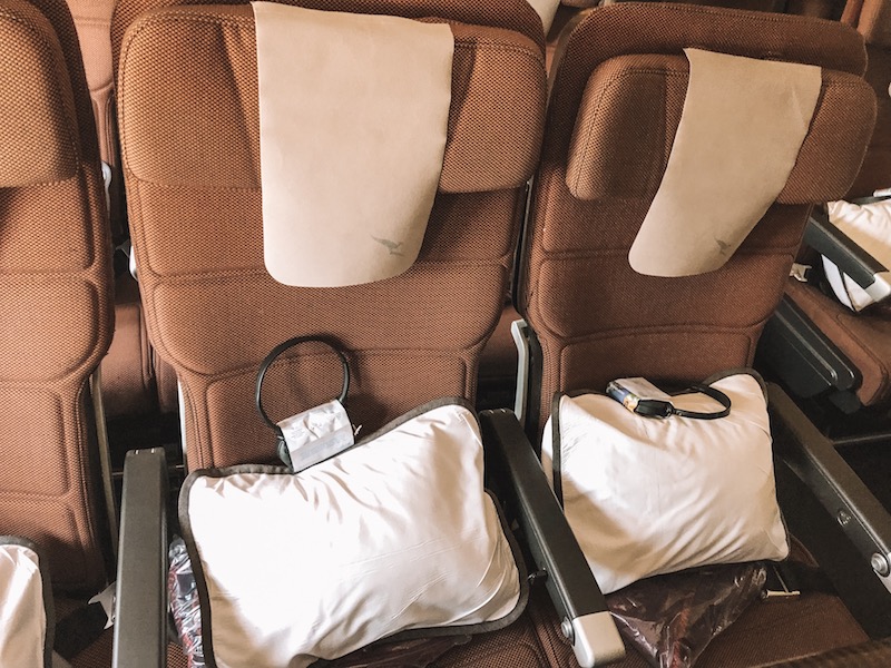 Assentos da Qantas