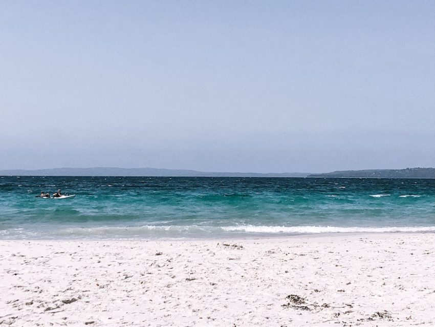 A praia secreta de Jervis Bay