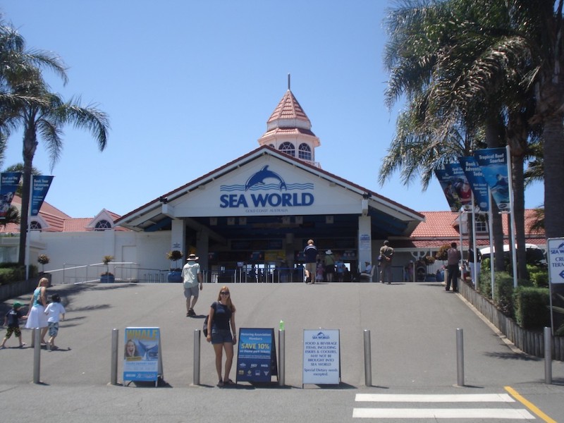 Entrada do Sea World