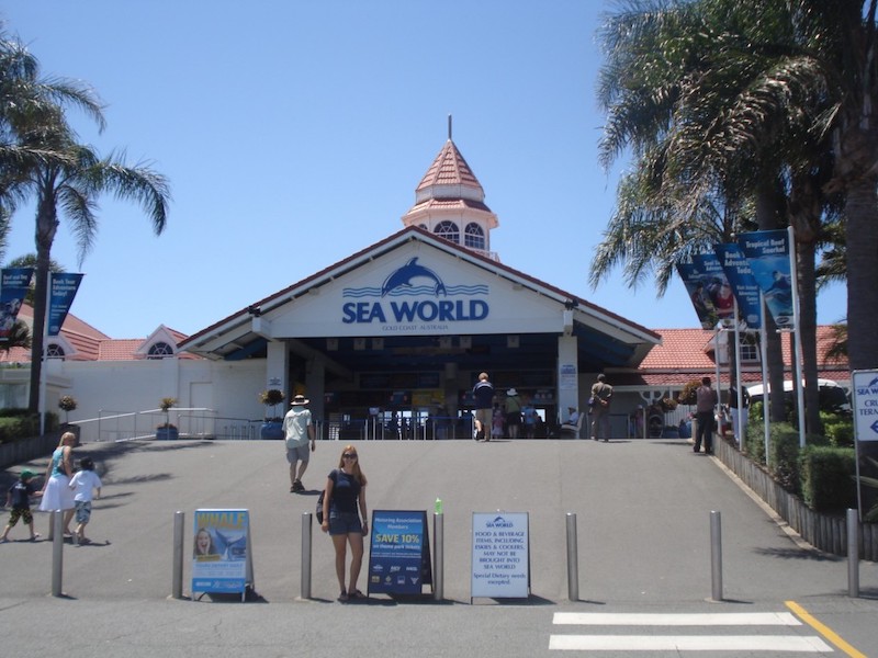 Entrada do Sea World