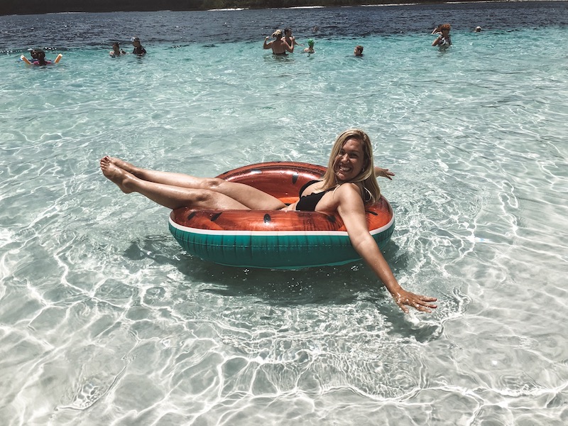 Giulia Sampogna em Fraser Island