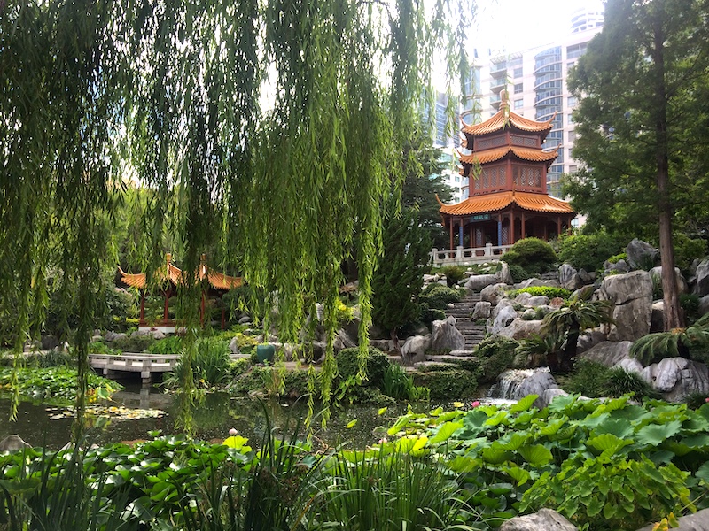 Jardim Japonês em Darling Harbour