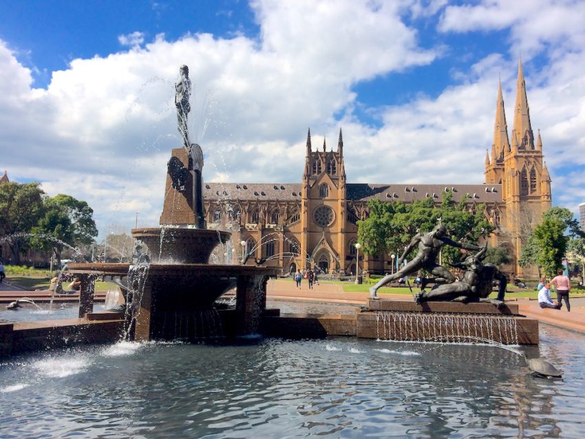 O que fazer em Sydney? Catedral de Sydney