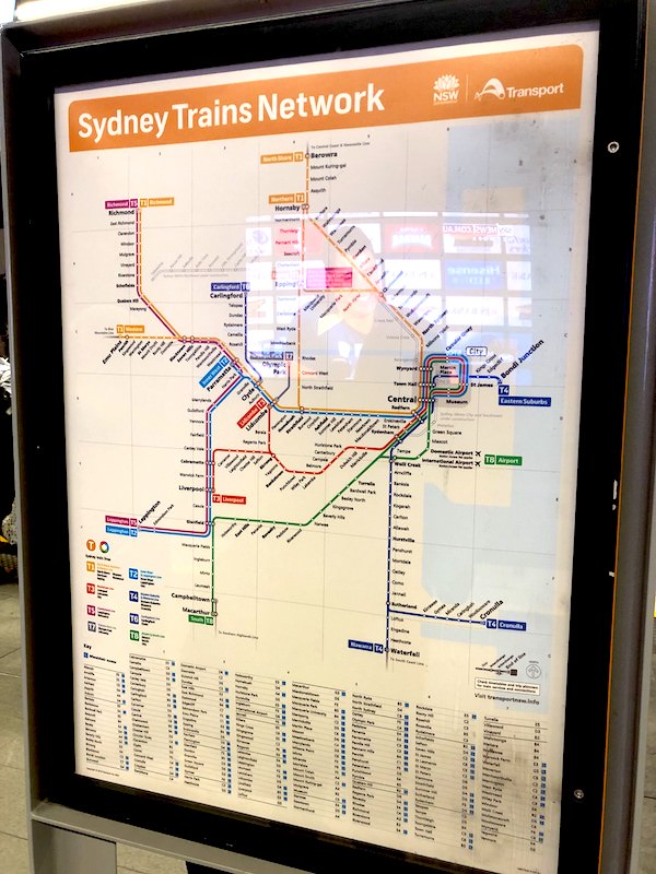 Como se locomover em Sydney de metrô
