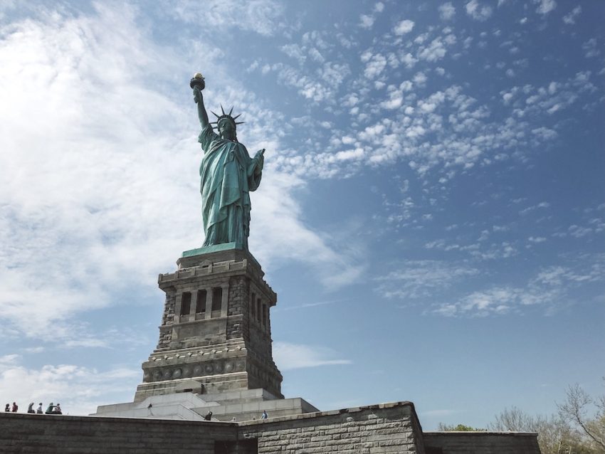 Estátua da Liberdade em Nova York | melhores destinos de 2019