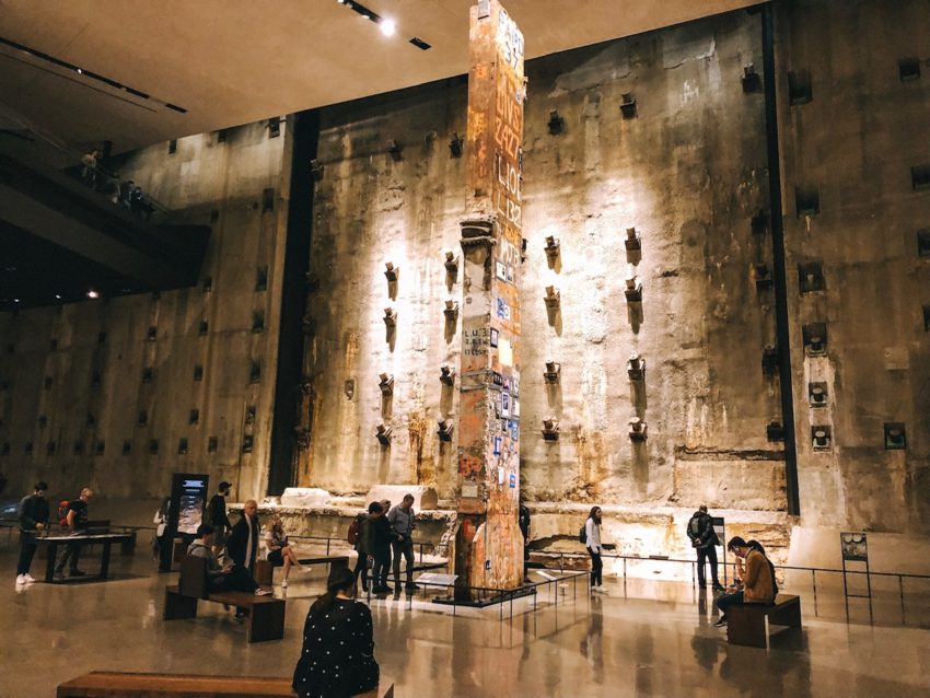 Memorial 9/11 em Nova York - dentro do museu