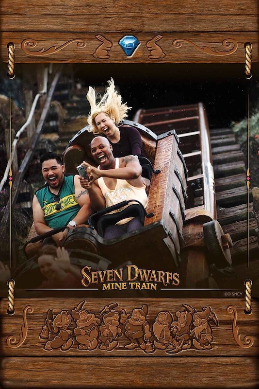 Seven Dwarfs Mine Train parques da Disney em Orlando