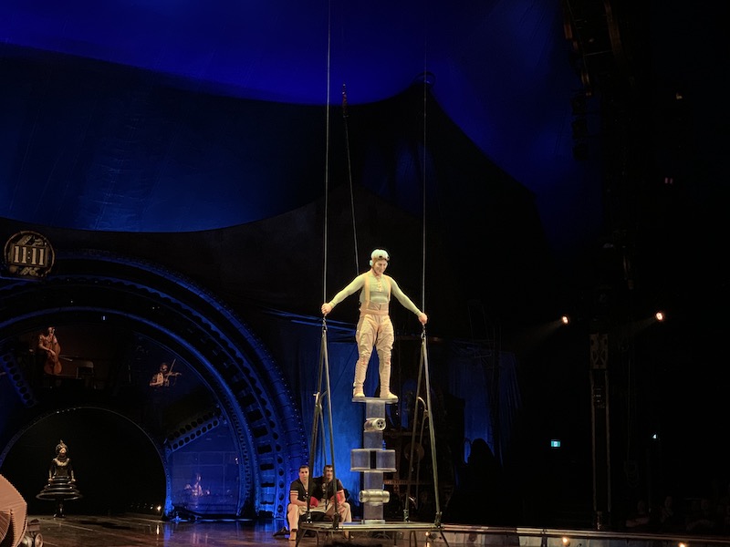 Kurios espetáculo do Cirque du Soleil