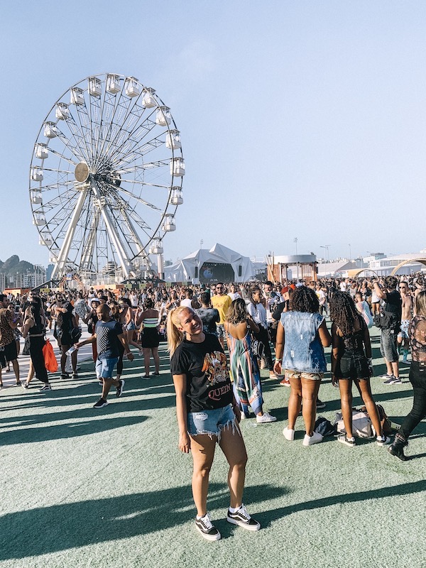 Giulia Sampogna no Rock In Rio | melhores destinos de 2019