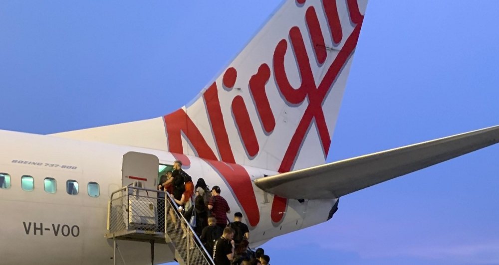 Como é voar com a Virgin Austrália? Review