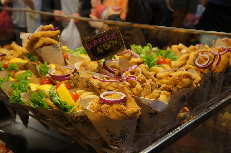 la Boqueria Barcelona - Onde comer em Barcelona