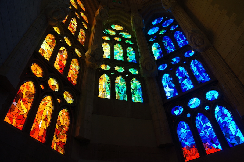 Interior da Sagrada Família