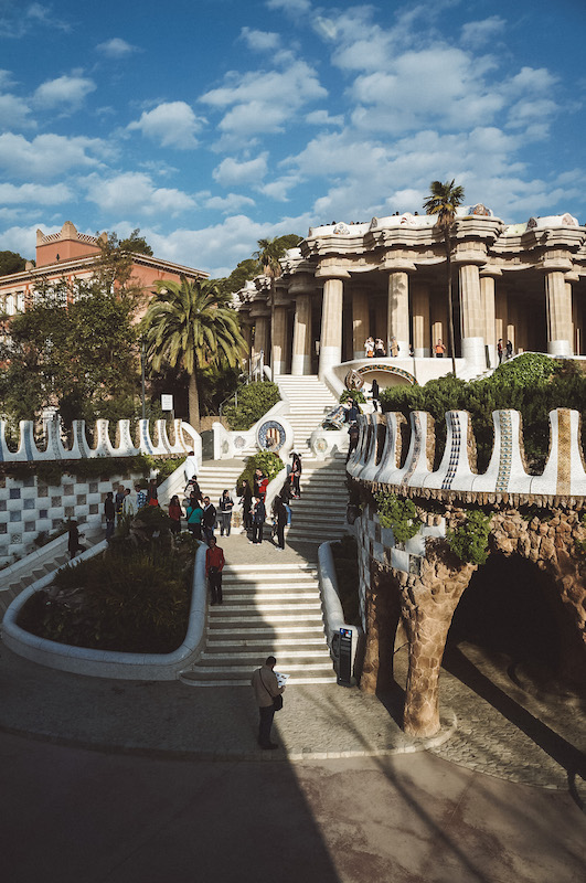 Parque Güell em Barcelona